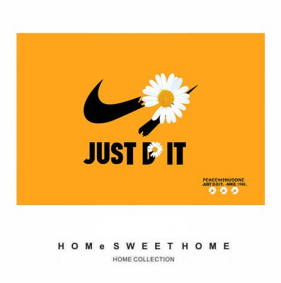 Ковер Kaws Just Do It 80*120 см