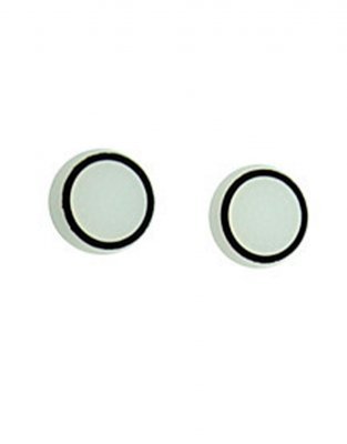 Накладки на стики фосфорные с черным ободком  PS5/PS4/PS3/XBOX 