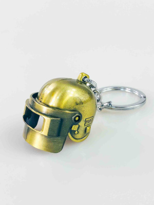 Ігровий брелок PUBG Helmet металевий, шолом гравця