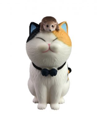 Фигурка Котик с Мышкой 12 см N3