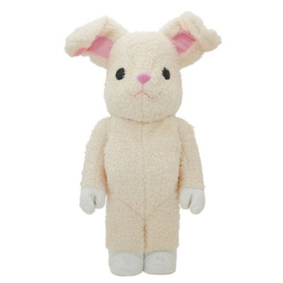 Bearbrick World Wide Tour 2 X Fragment Bunny (білий) 400% (28см)