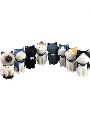 Фигурка Котик с Мышкой 12 см Комплект