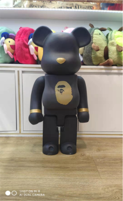 Bearbrick Bape Чорний 1000% (70см)