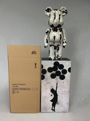 Bearbrick Banksy Flying Ballons Girl 1000% (70 см)