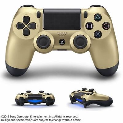 Геймпад Sony DualShock золотой v2  (CUH-ZCT2E)
