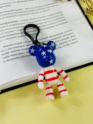 Брелок Bearbrick Американский Флаг