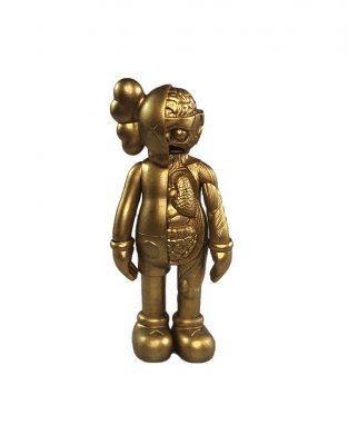 Фигурка Kaws Flayed Companion Open Edition Gold  (Золотой) - 20 см Фигурка Kaws Flayed Companion Open Edition Gold  (Золотой) - 20 см
