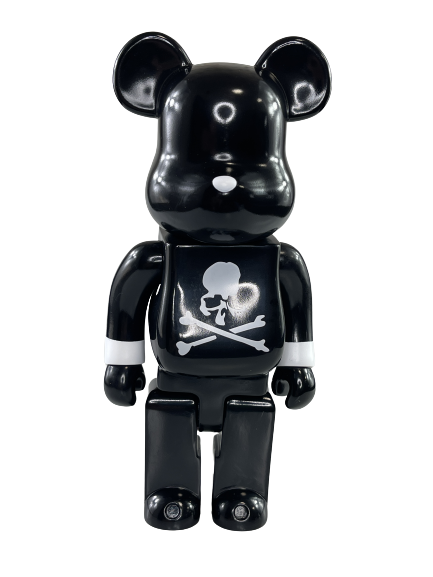Bearbrick x Mastermind Japan Black 400% (28 cм)