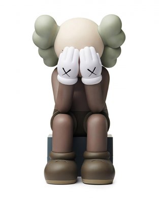 Kaws Companion Passing Through Фигурка (Коричневый) 28 см Kaws Companion Passing Through Фигурка (Коричневый) 28 см