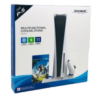 Многофункциональная подставка для PlayStation 5 DOBE TP5-0593 (Белая)
