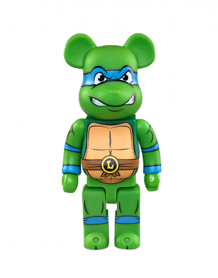 Bearbrick Leonardo (TMNT) 400% 28 см
