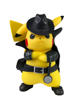 Фигурка Детектив Pikachu 15 см Black