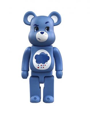 Bearbrick Medicom Care Bears Grumpy 400% (28 См)