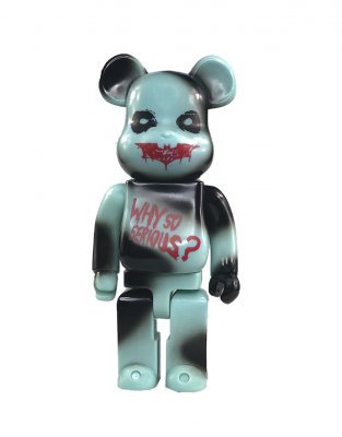 Bearbrick Joker The Dark Knight Why So Serious 400% (28 См)