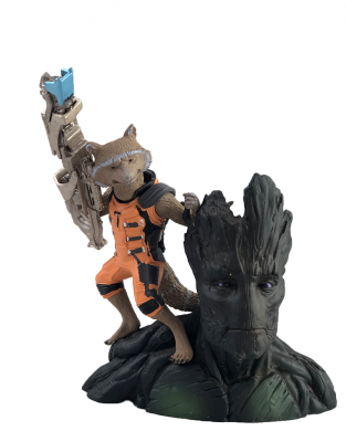 Фигурка Guardians Galaxy Rocket Raccoon и Groot 14 см