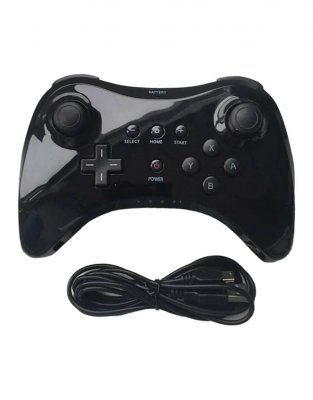 Контроллер Pro Controller для W U Bluetooth (Черный)