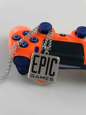 Кулон Fortnite Epic Games – металевий амулет для геймерів