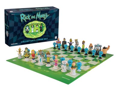 Шахи Рік і Морті (Rick and Morty Collector's Chess Set)