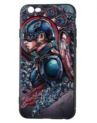 Чехол Капитан Америка (Captain America Art) IPhone 6