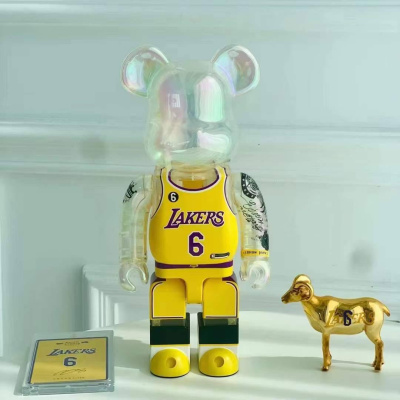 Bearbrick NBA Lebron James 6 (Los Angeles Lakers) 400% (28 см)