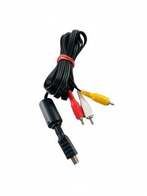 Фирменный кабель PS2 AV 2.5м Б/У