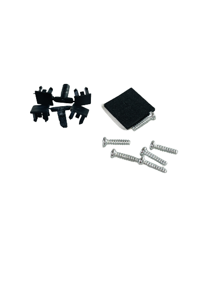 Комплект болтиков для корпуса PS2 Slim + комплект заглушек и резиновых ножек