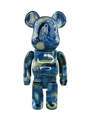 Bearbrick Винсент Ван Гог «Звездная ночь» 400% (28 см)