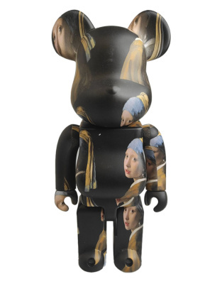 Bearbrick Johannes Vermeer (Дівчина з перловою сережкою) 400% (28см)
