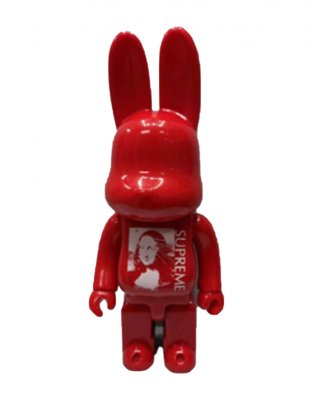 Bearbrick Rabbrick Мона Лиза Красный 400% (28см)