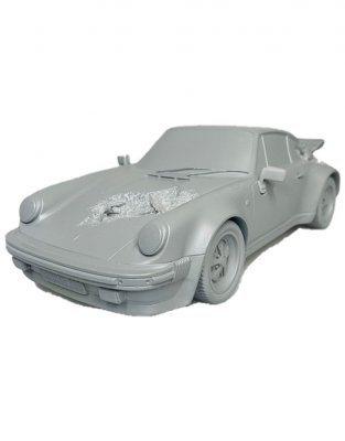Фигурка Porsche 911 Turbo Eroded Дэниел Аршам (Серый)