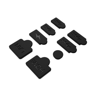 Набір захисних заглушок для PS5 Pro / Slim – 8 в 1 (USB, HDMI, живлення)