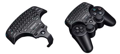 Controller Wireless Dual Shock 3 Black + Wireless Keypad