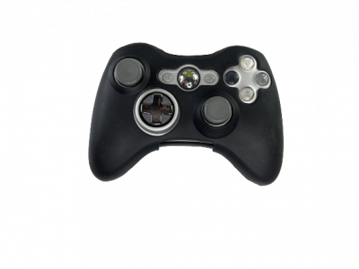 Чехол Силиконовый для джойстика Xbox 360 (Черный)