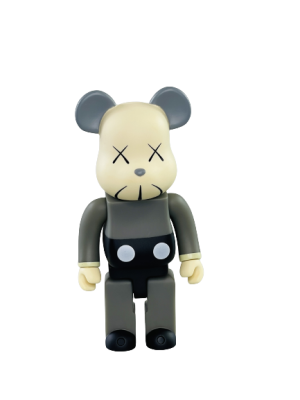 Bearbrick Kaws Серый 200% (17 см)