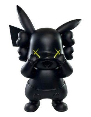 Фигурка Kaws Покемон Пикачу Черный (42 см) Фигурка Kaws Покемон Пикачу Черный (42 см)