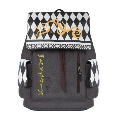 Рюкзак аніме чорно білий