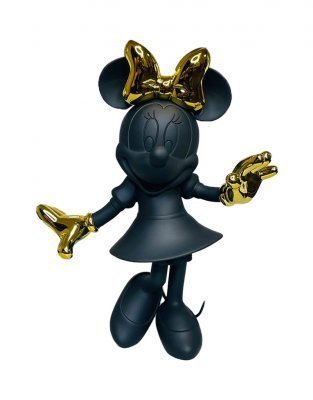 Фигурка Минни Маус Девочка (Черный/золотой) 32см