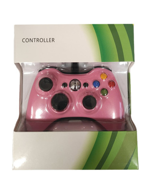 Дротовий геймпад Xbox 360 / Windows Джойстик (Рожевий)