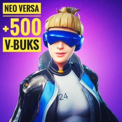 Fortnite Neo Versa 500 V-баксов (Ваучер на дополнения) (PS4)