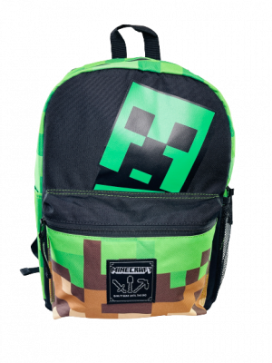 Рюкзак JINX Minecraft Creepy Things 17 (зеленый)