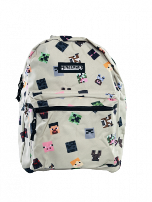 Рюкзак Jinx Майнкрафт Персонажи (Серый)
