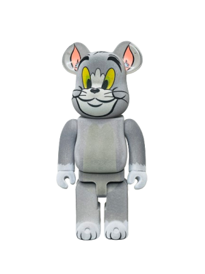 Bearbrick Том і Джеррі: Том Флокі (Оксамитовий) 400% (28см)