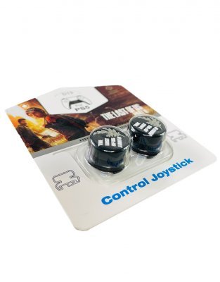 Накладки на стики для джойстика Playstation 4 / 5 Last of Us Part II Белый PS4/PS5 (Высокие)