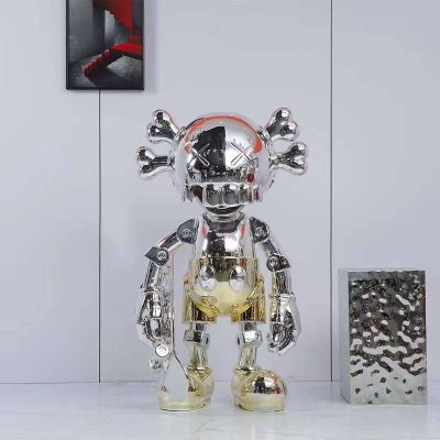 Фігурка KAWS Hajime Sorayama No Future золотий (130см)