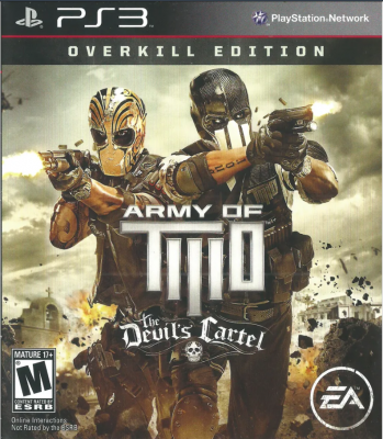 Army of TWO The Devil’s Cartel. Overkill Edition (PS3)