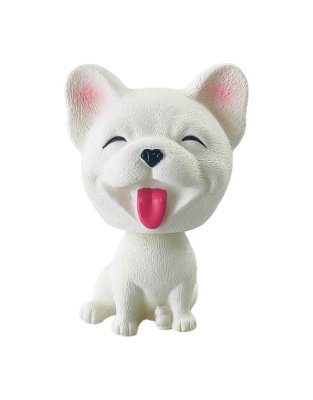 Фігурка Щасливий Пес Білий (9см)