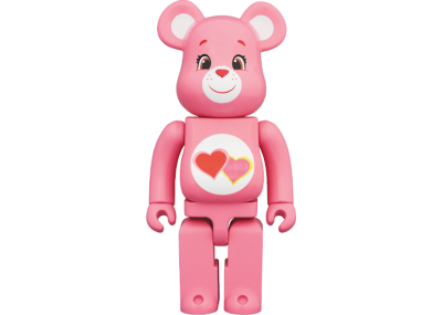 Bearbrick x Care Bears Love-a-Lot Bear (TM) 400% (28см)
