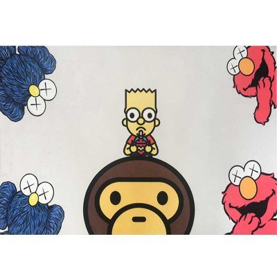 Ковер Kaws BFF*Milo*Sesame Street Design