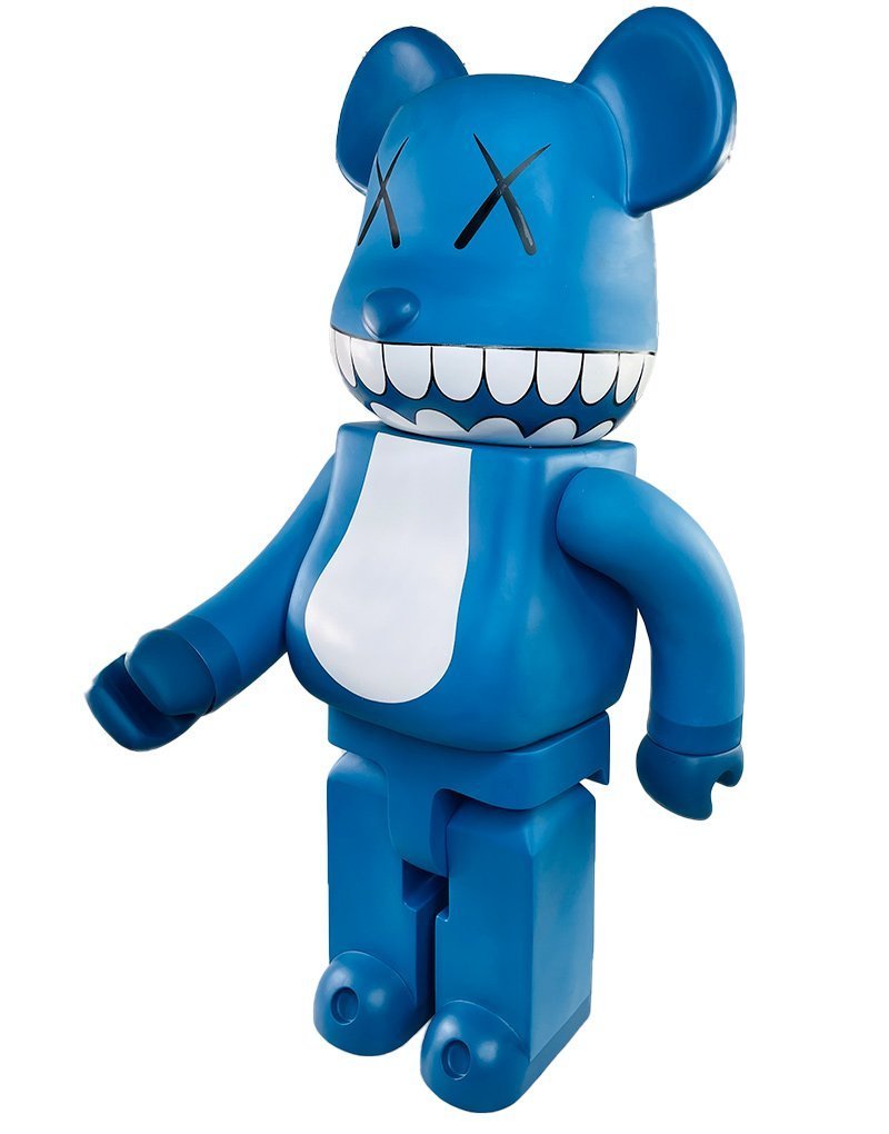 Bearbrick Kaws Chomper 1000% Blue