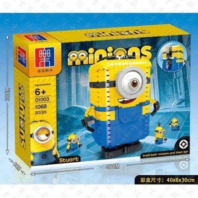 Конструктор Миньоны Стюарт (1068 дет.)